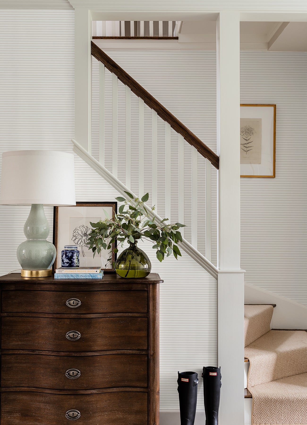 Oliver Heather Simple Stripe Wallpaper Wallpaper A-Street Prints   