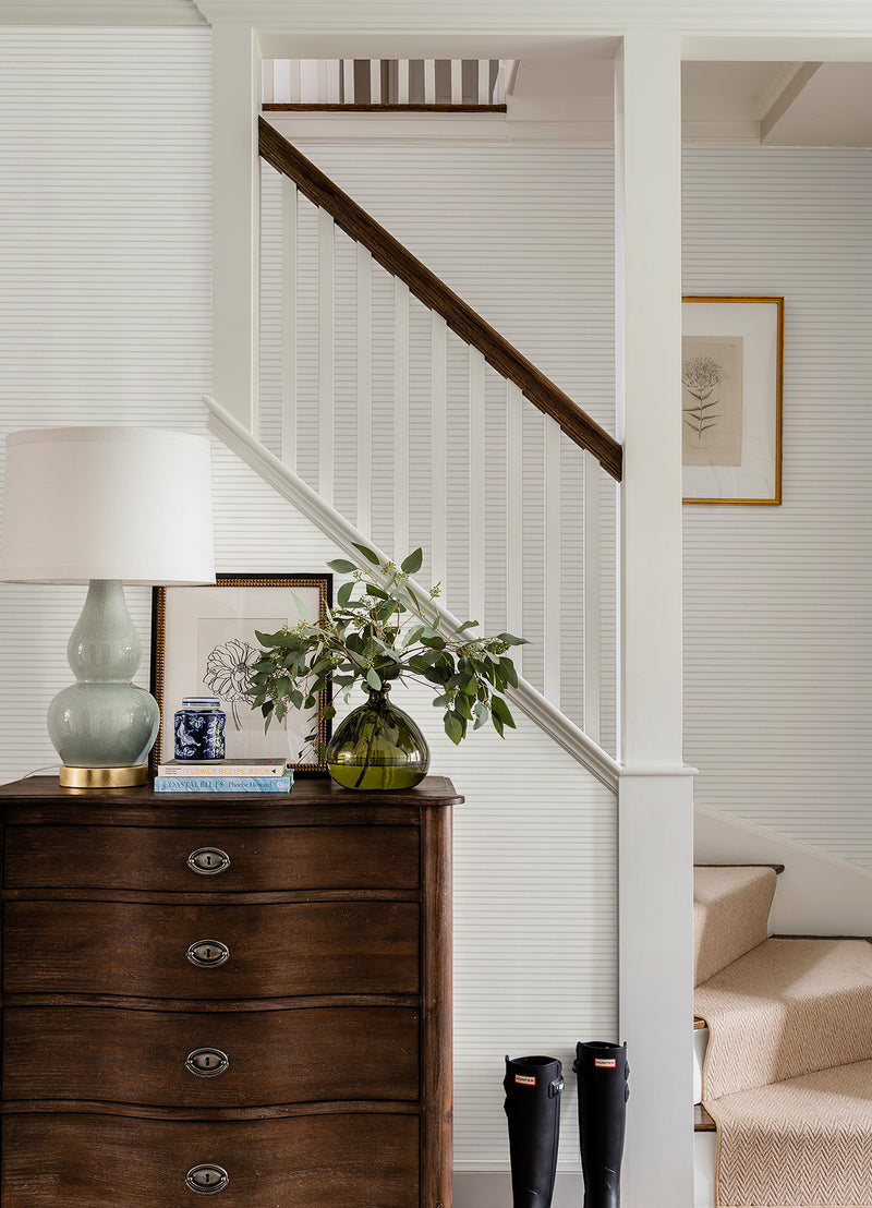 Oliver Heather Simple Stripe Wallpaper Wallpaper A-Street Prints   