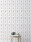 Dreamy Days Parfait Stripe and Floral Wallpaper Wallpaper A-Street Prints   