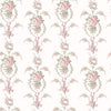 Rose Cheeks Party Floral Cluster Wallpaper Wallpaper A-Street Prints Double Roll Party Pink 