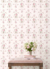 Rose Cheeks Party Floral Cluster Wallpaper Wallpaper A-Street Prints   