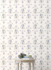 Rose Cheeks Party Floral Cluster Wallpaper Wallpaper A-Street Prints   