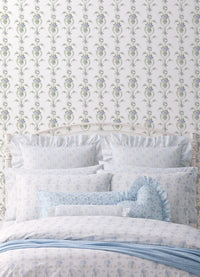Rose Cheeks Party Floral Cluster Wallpaper Wallpaper A-Street Prints   