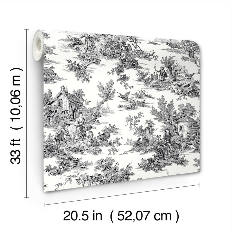 Campagne Toile Wallpaper Wallpaper York Wallcoverings   