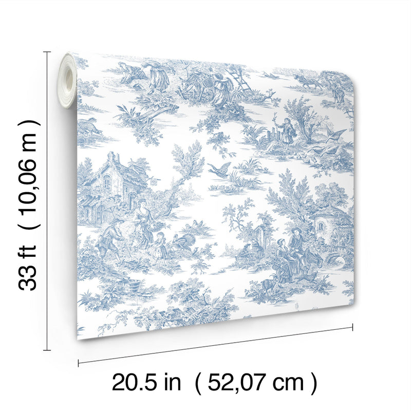 Campagne Toile Wallpaper Wallpaper York Wallcoverings   