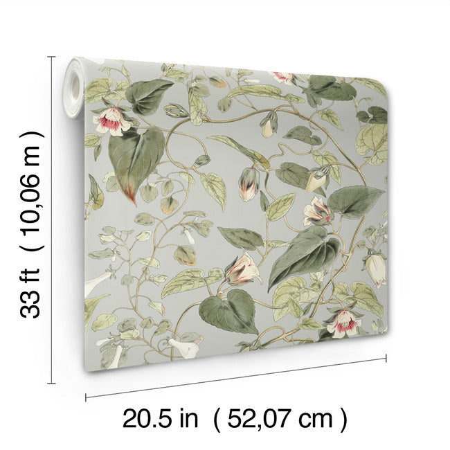 Moon Flower Wallpaper Wallpaper York Wallcoverings   