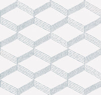 Palisades Paperweave Wallpaper Antonina Vella Double Roll Smokey Blue 