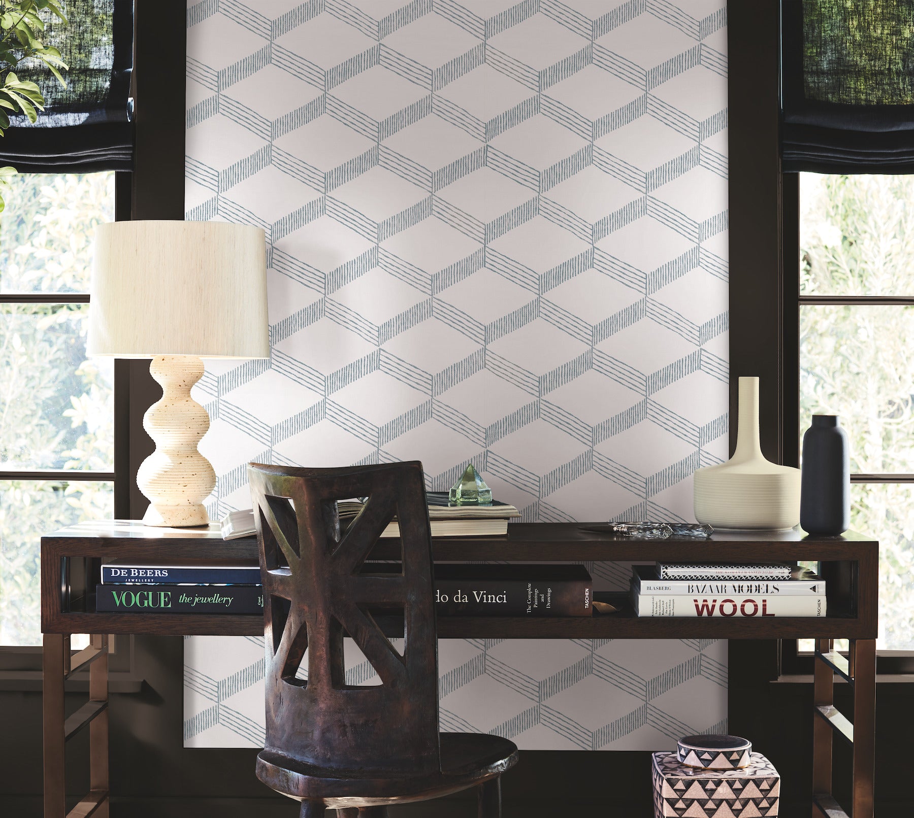 Palisades Paperweave Wallpaper Antonina Vella   