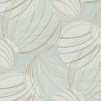 Floating Lanterns Wallpaper Wallpaper York Designer Series Double Roll Smokey Blue 