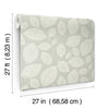 Contoured Leaves Wallpaper Wallpaper York Designer Series   