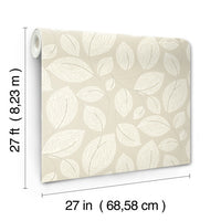Contoured Leaves Wallpaper Wallpaper York Designer Series   