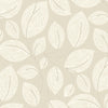 Contoured Leaves Wallpaper Wallpaper York Designer Series Double Roll Sand 