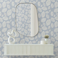 Contoured Leaves Wallpaper Wallpaper York Designer Series   