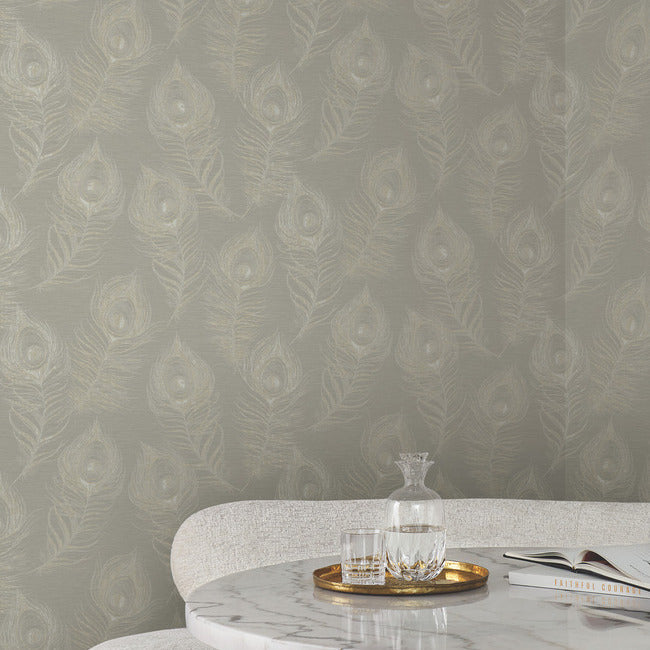 Regal Peacock Wallpaper Wallpaper York Designer Series   