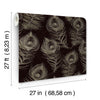 Regal Peacock Wallpaper Wallpaper York Designer Series   