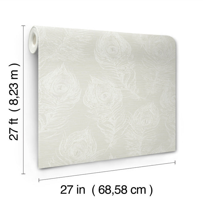 Regal Peacock Wallpaper Wallpaper York Designer Series   