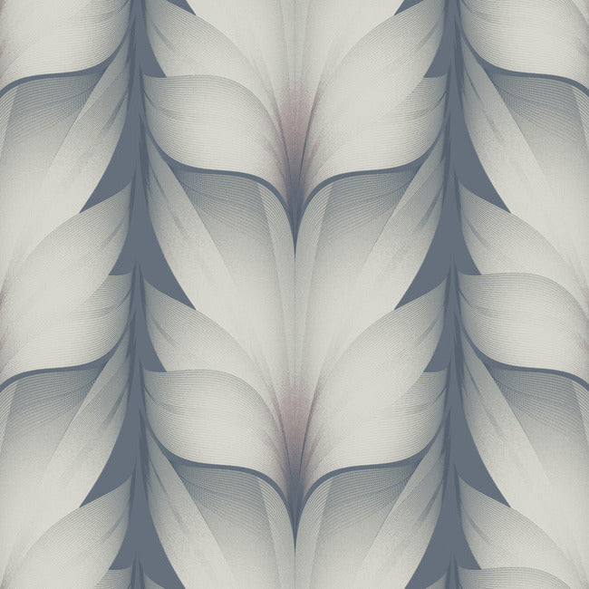 Lotus Light Stripe Wallpaper Wallpaper York Designer Series Double Roll Steel 