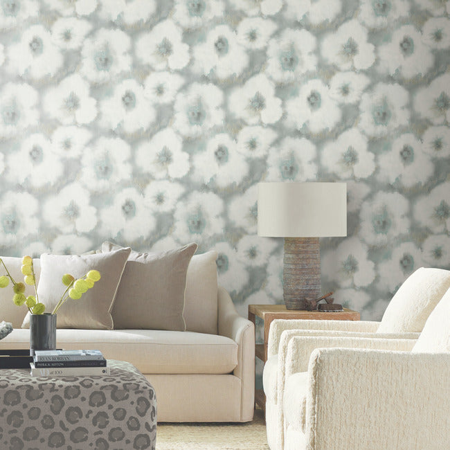 Blended Floral Wallpaper Wallpaper York Designer Series   