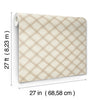 Bayside Basket Weave Wallpaper Wallpaper York Designer Series   