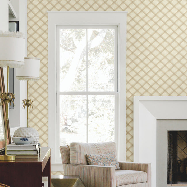 Bayside Basket Weave Wallpaper Wallpaper York Designer Series   