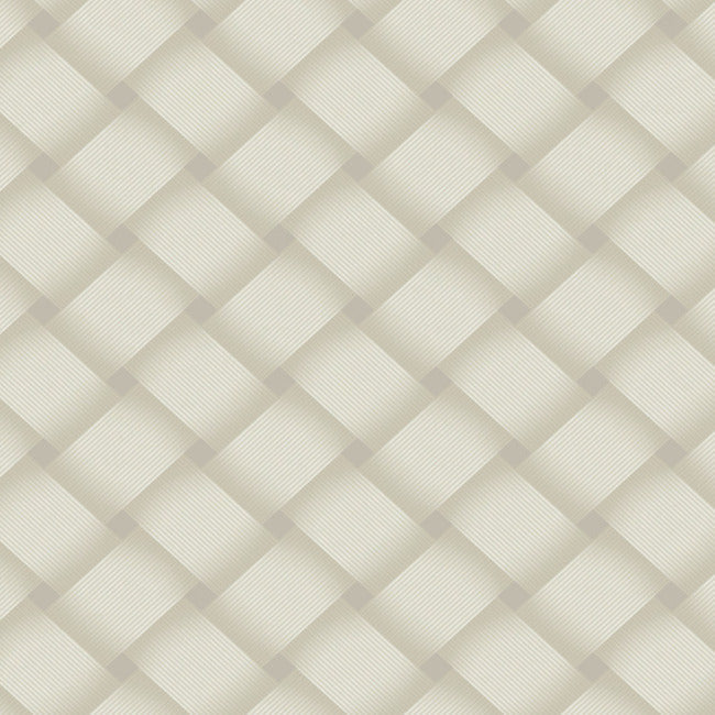 Bayside Basket Weave Wallpaper Wallpaper York Designer Series Double Roll Neutral 