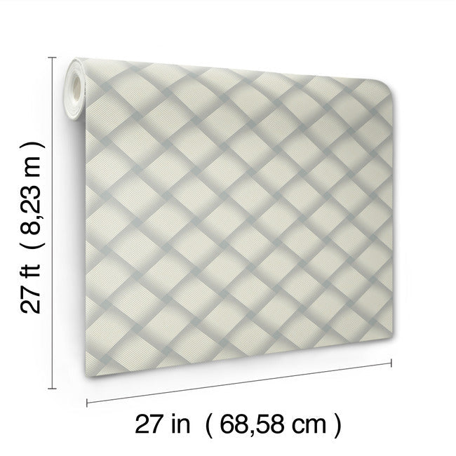 Bayside Basket Weave Wallpaper Wallpaper York Designer Series   