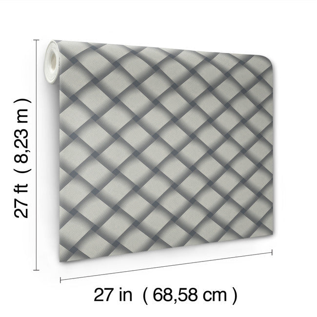 Bayside Basket Weave Wallpaper Wallpaper York Designer Series   
