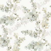 Blossom Fling Wallpaper Wallpaper York Designer Series Double Roll Mineralgreen 