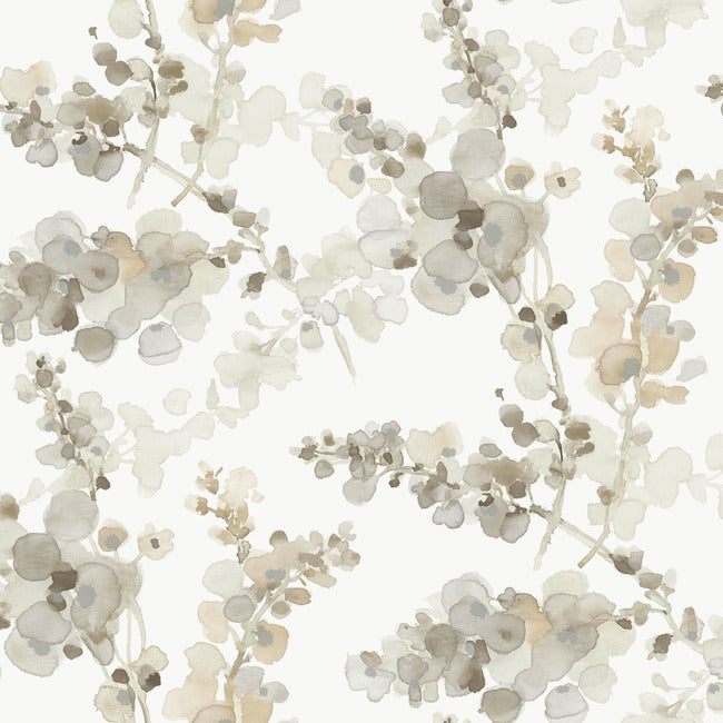 Blossom Fling Wallpaper Wallpaper York Designer Series Double Roll Blonde 