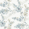 Blossom Fling Wallpaper Wallpaper York Designer Series Double Roll Blue 