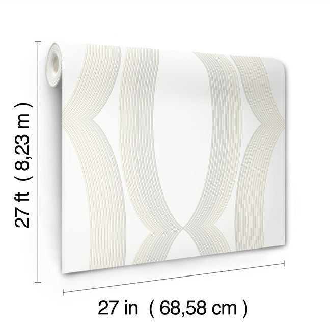 Progression Ogee Wallpaper Wallpaper York Designer Series   