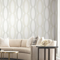 Progression Ogee Wallpaper Wallpaper York Designer Series   