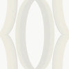 Progression Ogee Wallpaper Wallpaper York Designer Series Double Roll White 