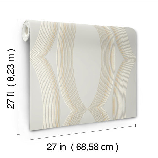 Progression Ogee Wallpaper Wallpaper York Designer Series   