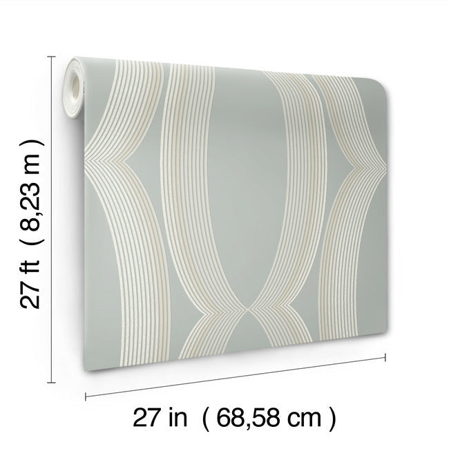 Progression Ogee Wallpaper Wallpaper York Designer Series   