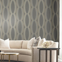 Progression Ogee Wallpaper Wallpaper York Designer Series   