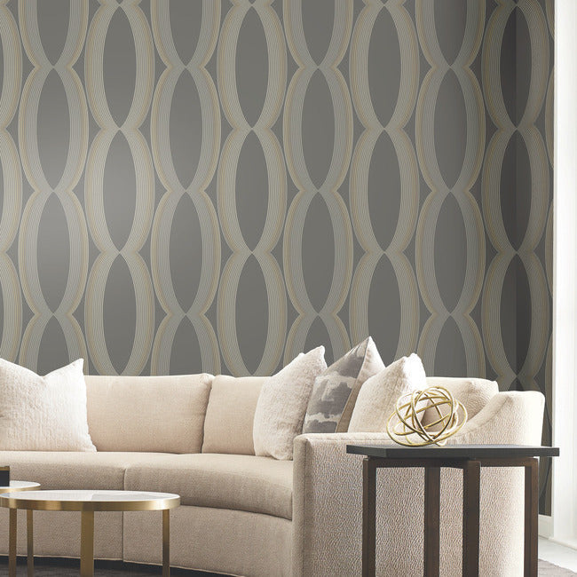 Progression Ogee Wallpaper Wallpaper York Designer Series   