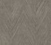 Thatched Chevron Wallpaper Wallpaper York Double Roll Charcoal 