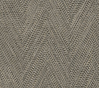 Thatched Chevron Wallpaper Wallpaper York Double Roll Charcoal 