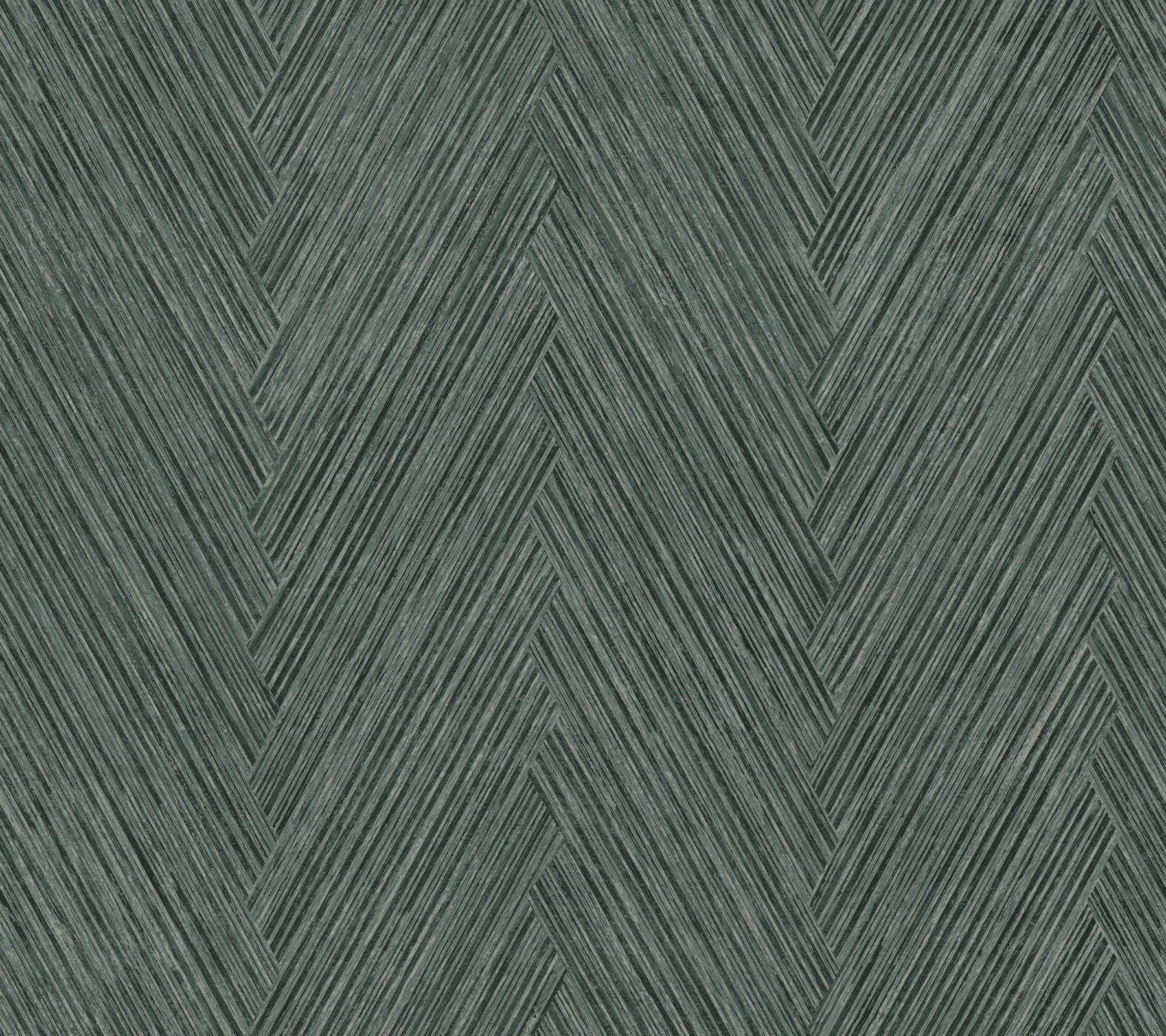 Thatched Chevron Wallpaper Wallpaper York Double Roll Bottle Green 