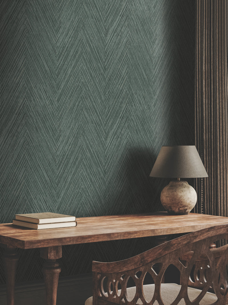 Thatched Chevron Wallpaper Wallpaper York   