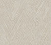 Thatched Chevron Wallpaper Wallpaper York Double Roll Linen 