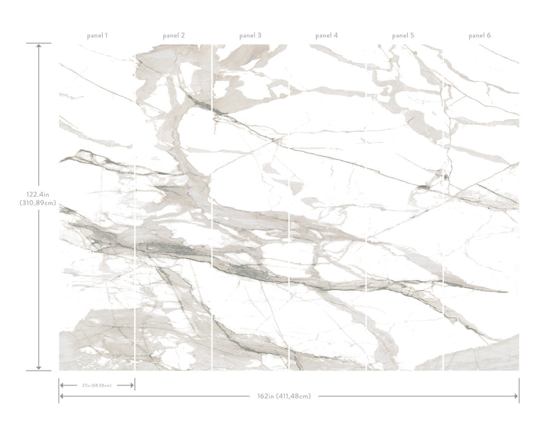 Imperial Marble Mural Wallpaper York   