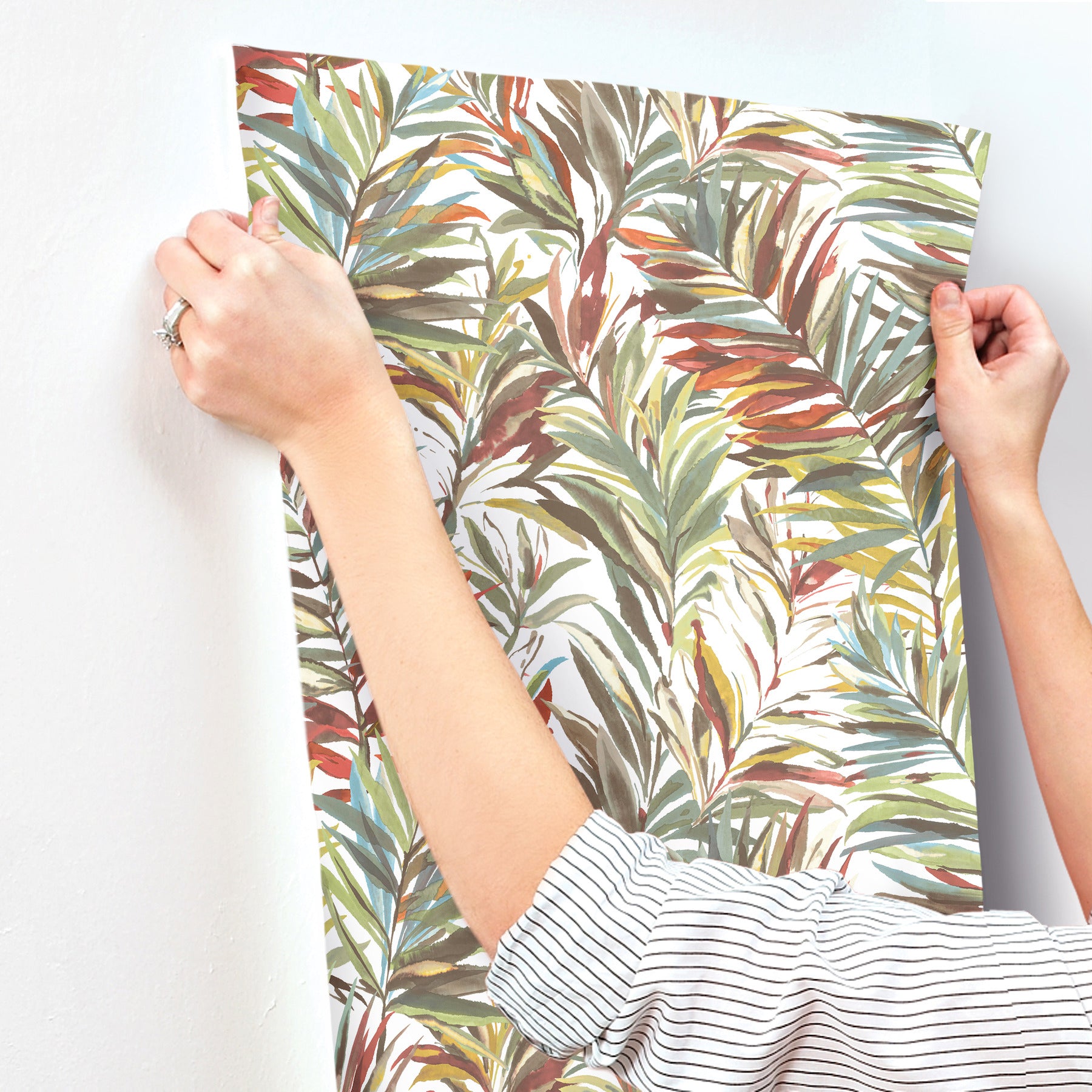 Swaying Palms Wallpaper Wallpaper York Wallcoverings