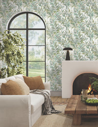 Swaying Palms Wallpaper Wallpaper York Wallcoverings