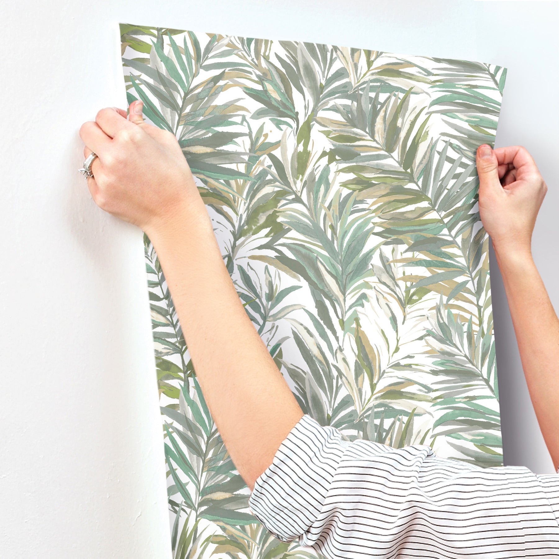 Swaying Palms Wallpaper Wallpaper York Wallcoverings