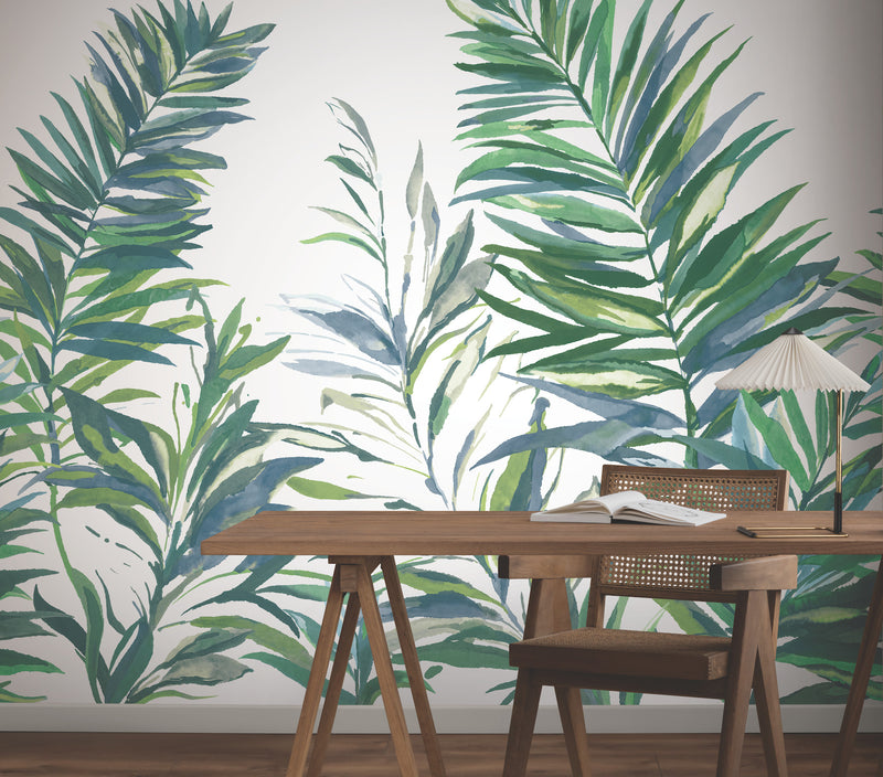 Swaying Palms Mural Wall Murals York Wallcoverings