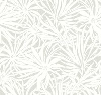 Floral Canopy Wallpaper Wallpaper York Wallcoverings Roll Grey