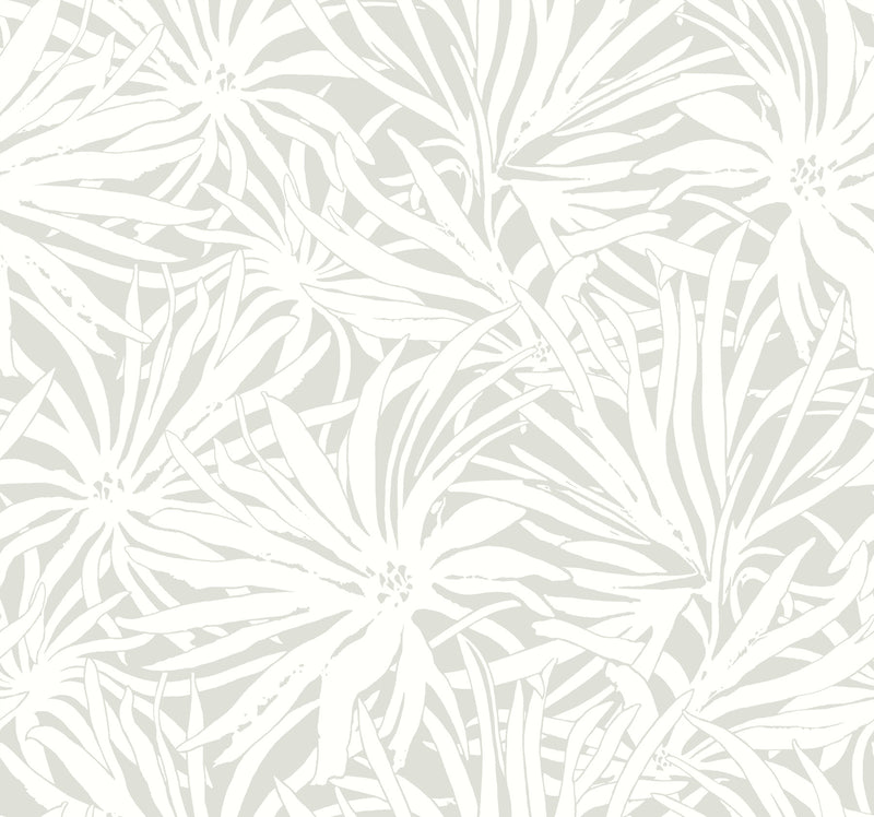 Floral Canopy Wallpaper Wallpaper York Wallcoverings Roll Grey