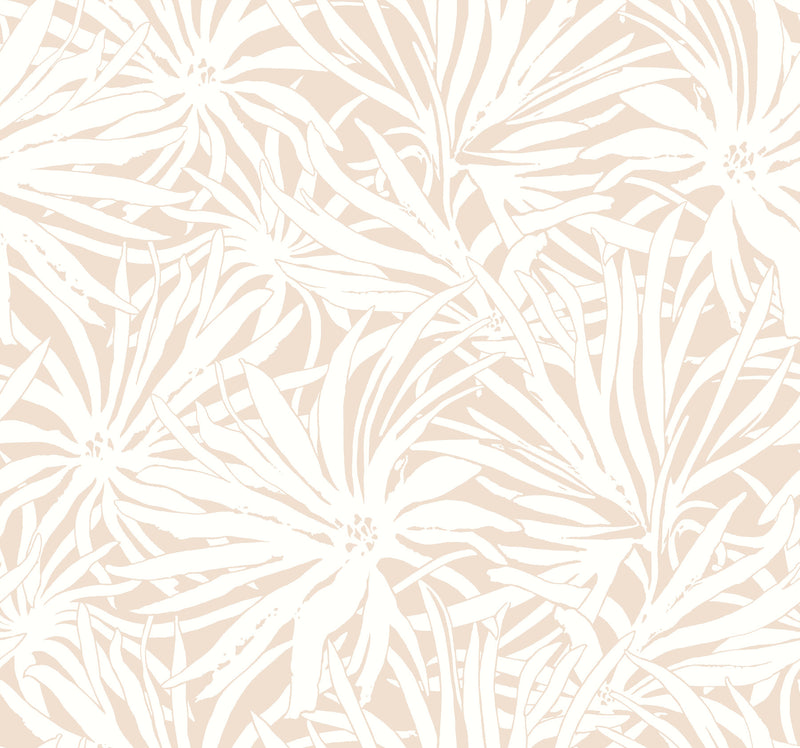 Floral Canopy Wallpaper Wallpaper York Wallcoverings Roll Blush